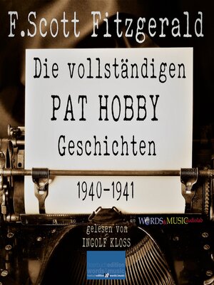 cover image of Die vollständigen Pat Hobby Geschichten (1940-1941)